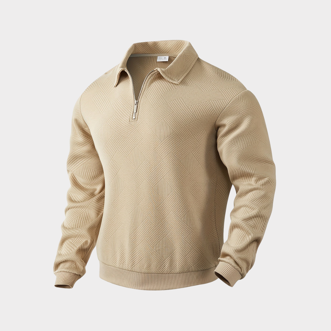 Victor | Timeless zip up sweater