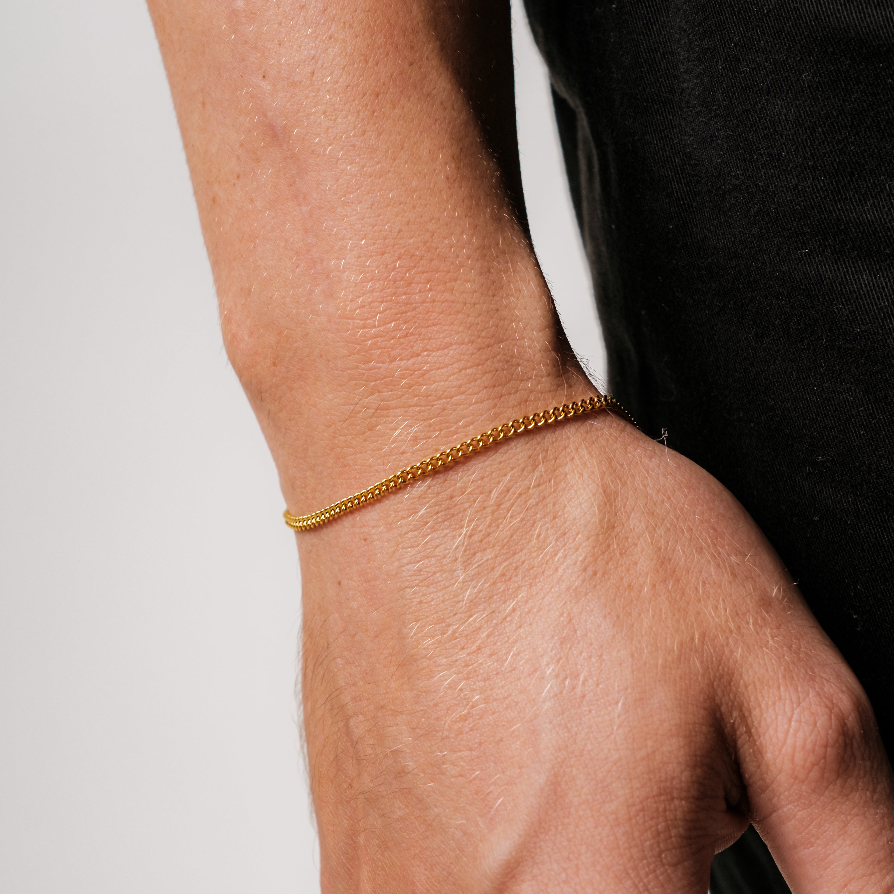 Cuban Bracelet 2MM (Gold)