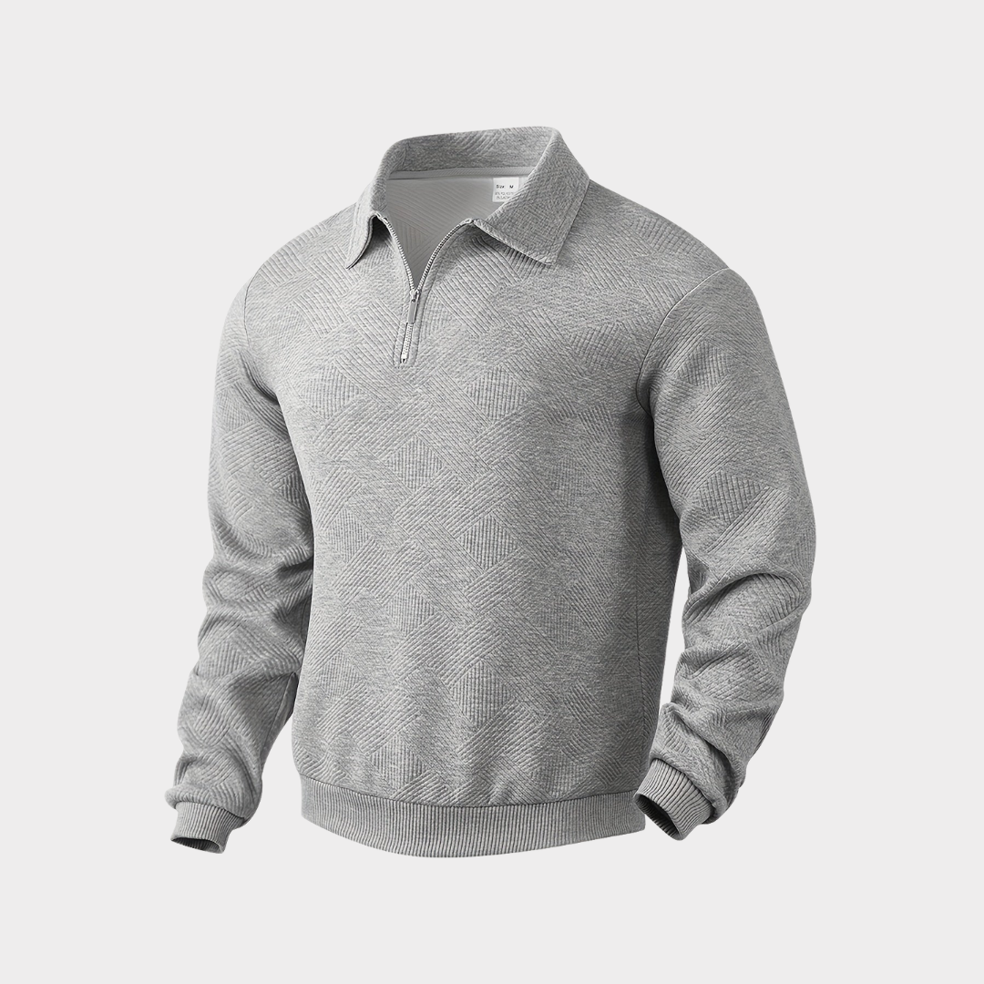 Victor | Timeless zip up sweater