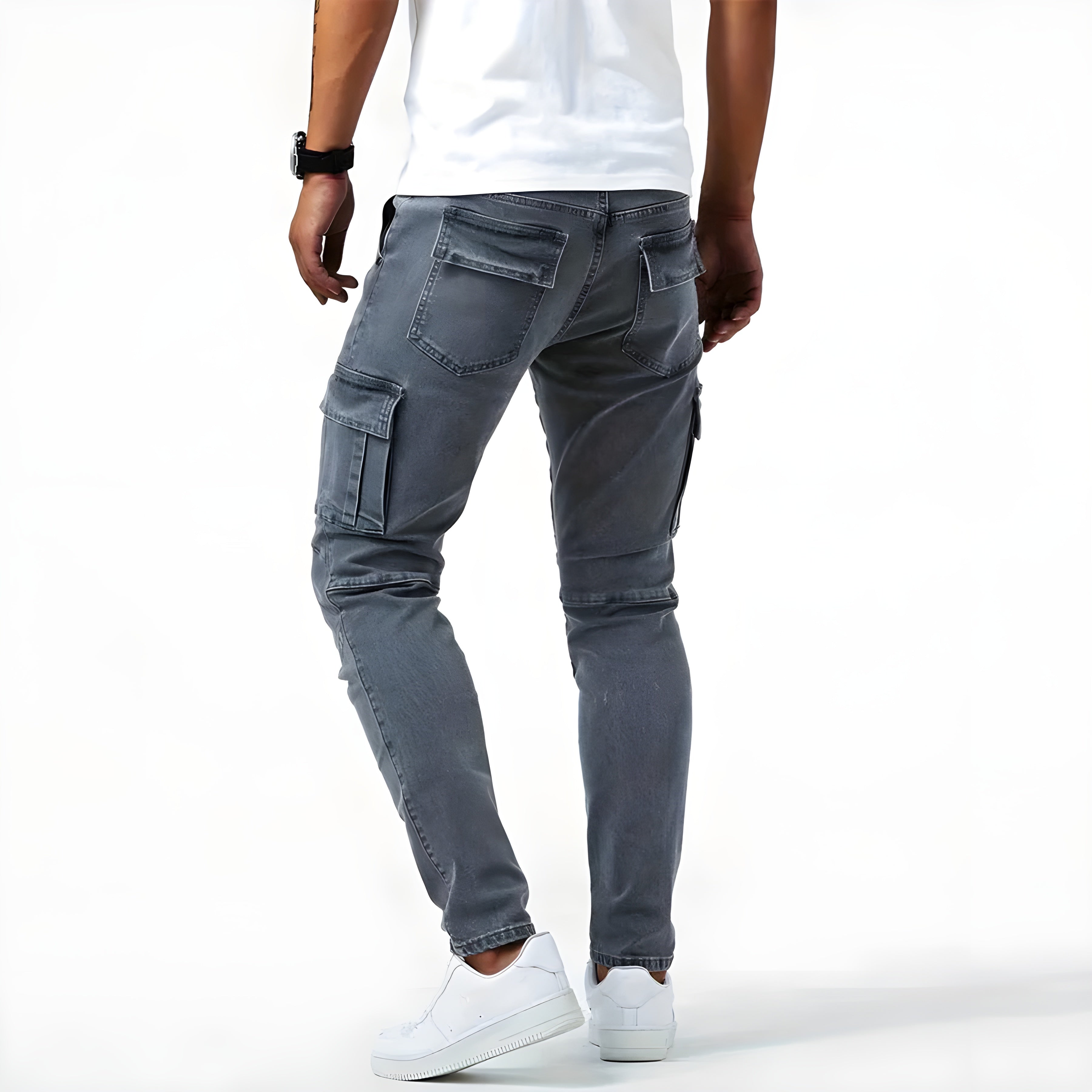 Pelli Jeans | Cargo pants in stretch denim