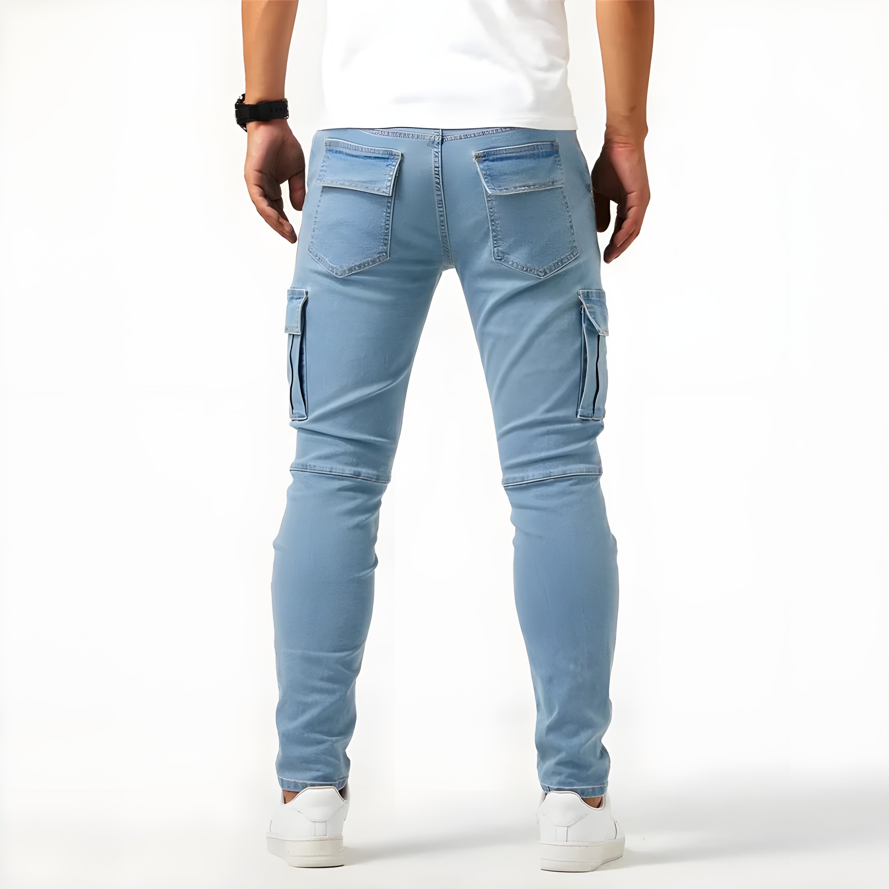 Pelli Jeans | Cargo pants in stretch denim