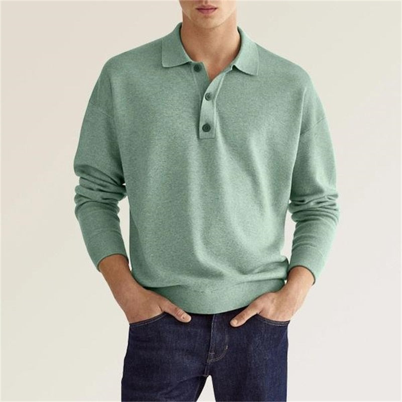 Leopold - Long Sleeve Polo Shirt