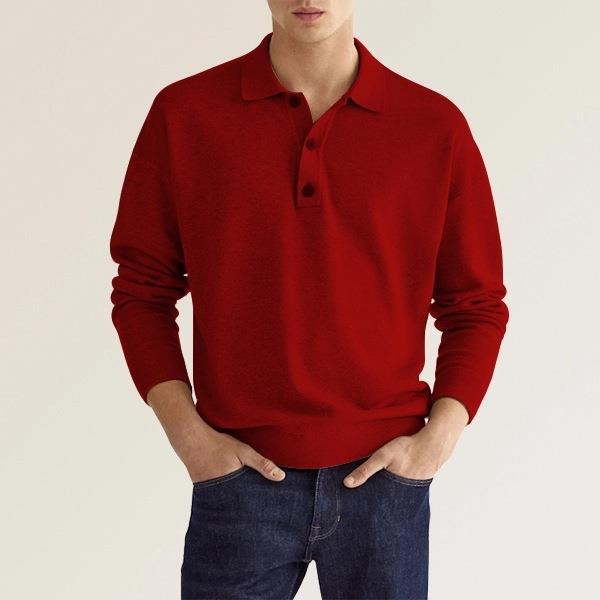 Leopold - Long Sleeve Polo Shirt